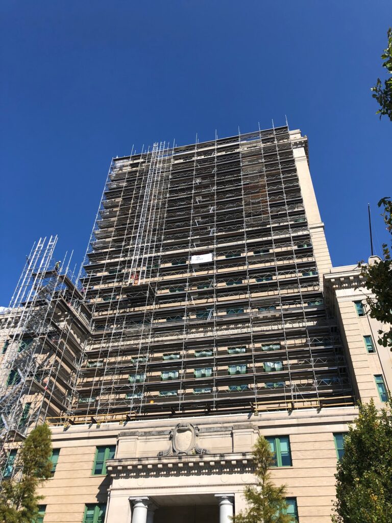 historical courthouse building restoration in North Carolina