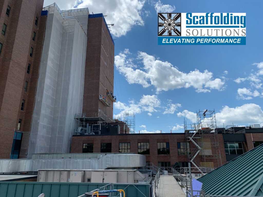 Bon Secours hospital scaffolding project